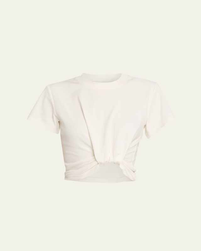 Elara Tuck Cropped Tee
